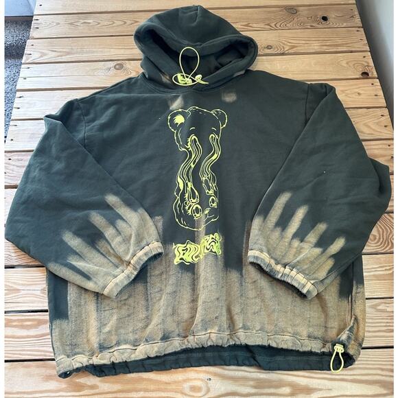 Teddy Fresh Other - Teddy Fresh Hoodie Sweatshirt Size 2XL Men’s Green Pullover